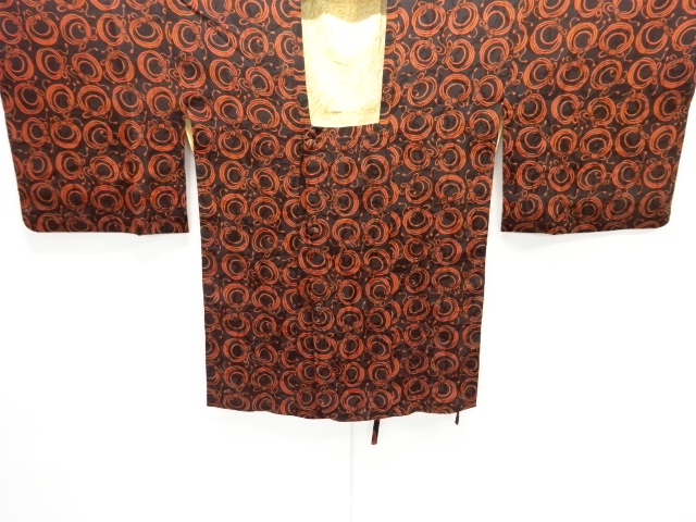 アンティーク　紋錦紗組紐模様道行コート